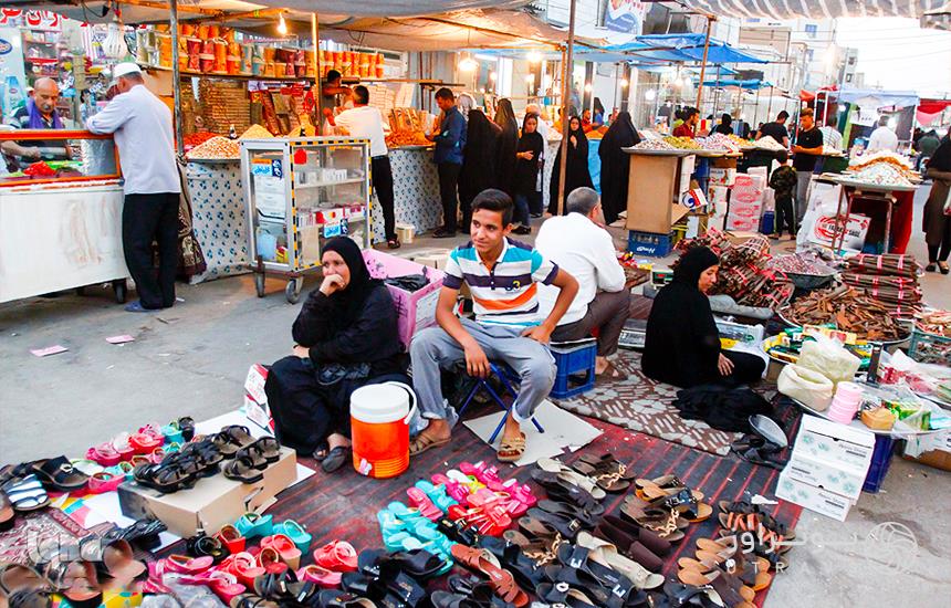 vendors of Abdul Hamid Bazaar in Ahvaz